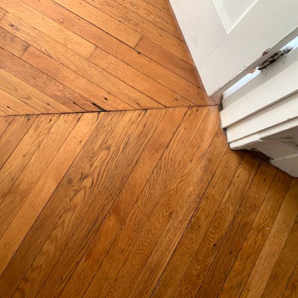 istock Doorway and Old Hard Wood  Floor 1199759490