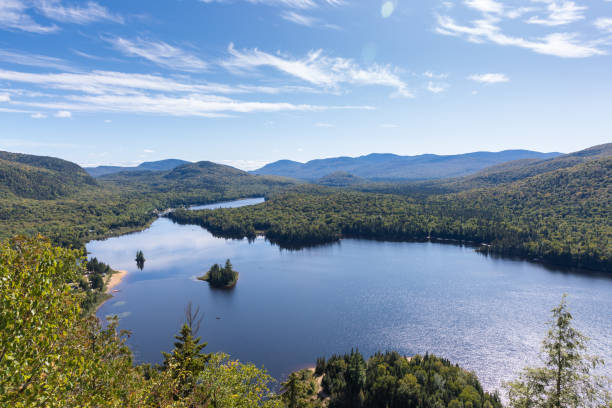 istock Lake Monroe Mont Tremblant National Park, Quebec, Canada 1199770252