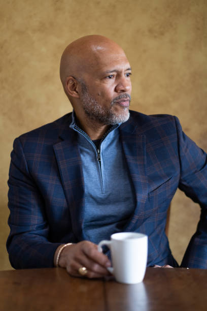 istock African-American Man Indoors With Coffee 1199776017