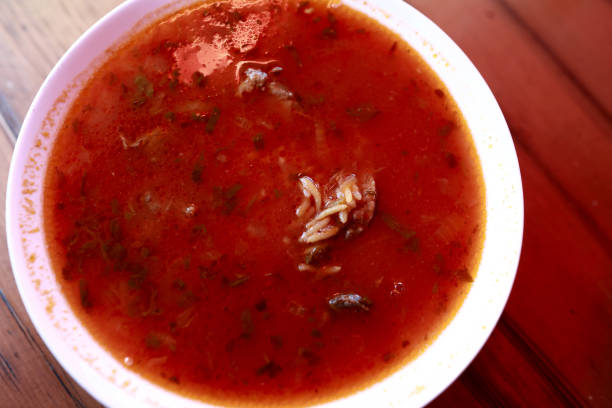 istock Kharcho soup in bowl 1199777290