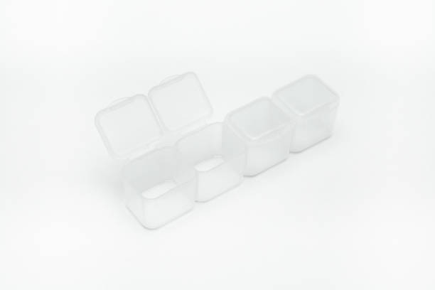 istock Isolated of medicine box on white background 1199782882