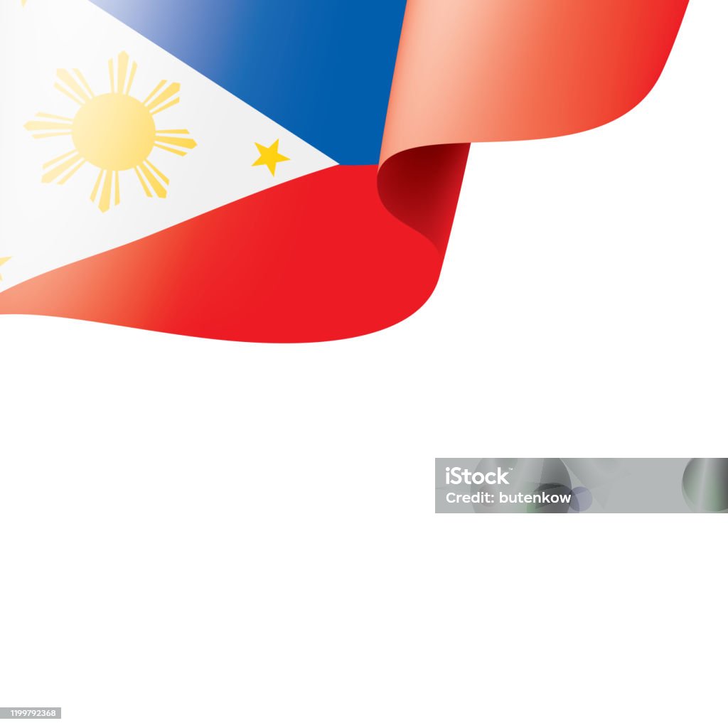 Phil Flag Vector Philippines Flag Vector Illustration On A White Background Stock ...