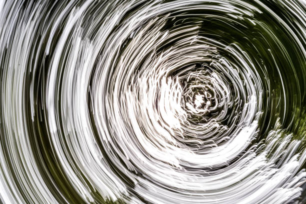istock Light painting of circles 1199798156