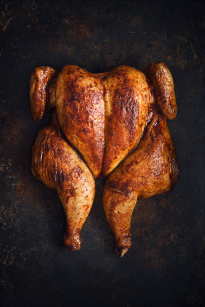 istock Butterflied roast chicken 1199802938