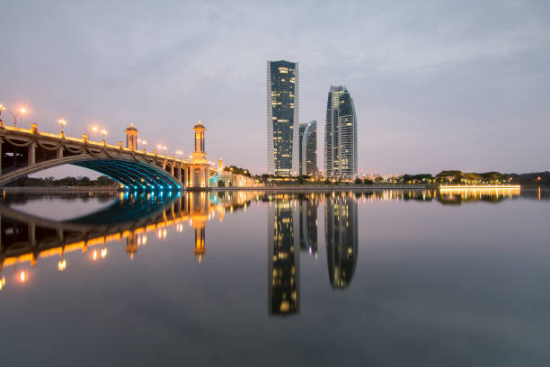 istock Putrajaya building during cloudy sunset. 1199804802