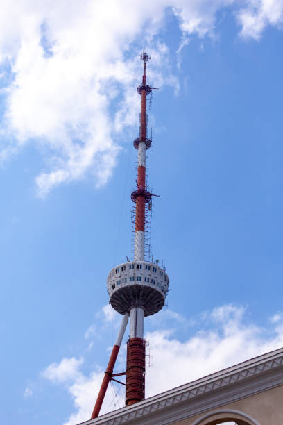 istock TV tower in Mtatsminda Park. Comunication. Travel. 1199806631