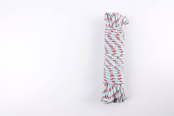 istock Various colour of ropes isolated on white background. 1199813567