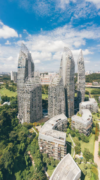 istock Homes in Singapore seen from above 1199823278