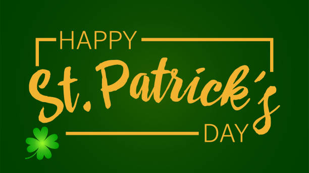 istock Happy St. Patrick's day. Irish holiday illustration. Spring decoration. Vector graphic. Irish symbol. Lucky sign. St. Patrick's day vector. Greeting card. Holiday poster. 1199827836