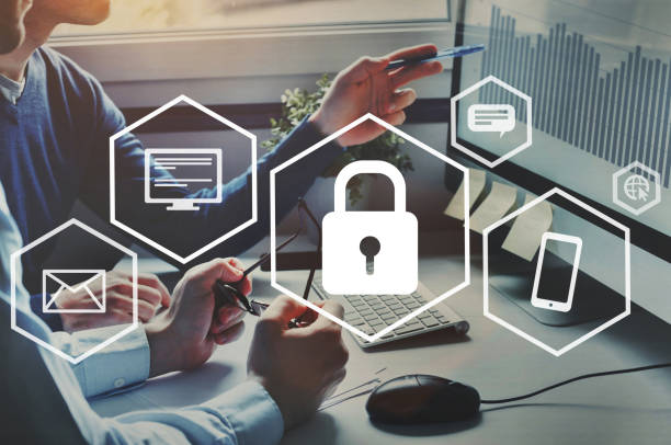 istock privacy, information leak and cybersecurity concept 1199838404