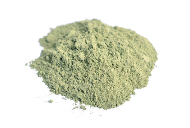 istock Powder from Indigofera tinctoria, also called true indigo Isolated 1199838761
