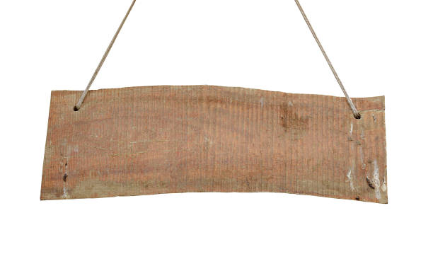istock Rustic wooden board, Old plank. Isolated on white background 1199839403