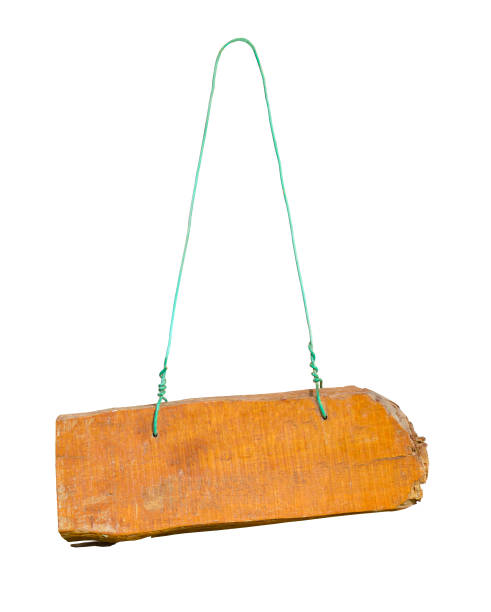 istock Rustic wooden board, Old plank. Isolated on white background 1199840799