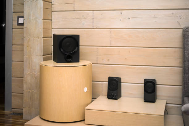 istock Loudspeakers in a room 1199841261