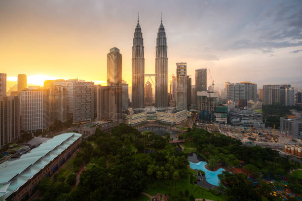 istock Kuala Lumpur city skyscraper 1199841363