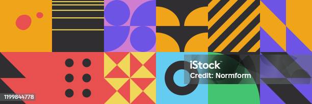 Horizontal Abstract Pattern Horizontal Abstract Vector Pattern Design Stock Illustration - Download ...