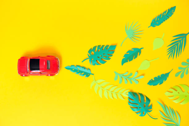 istock small toy red car driven by summer 1199846139