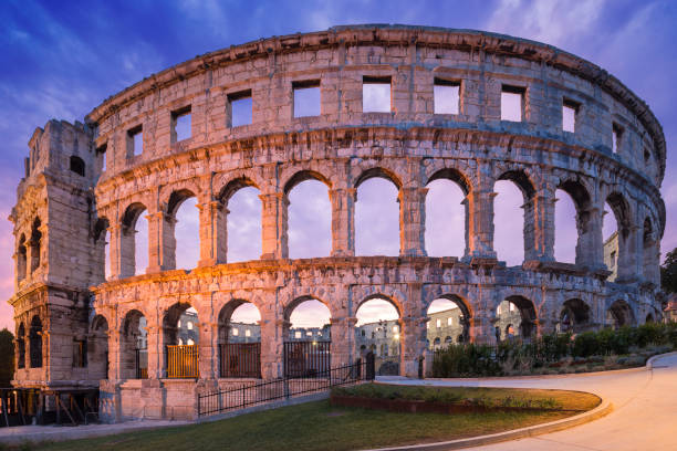 istock Coliseum in Pula, Croatia. 1199851483