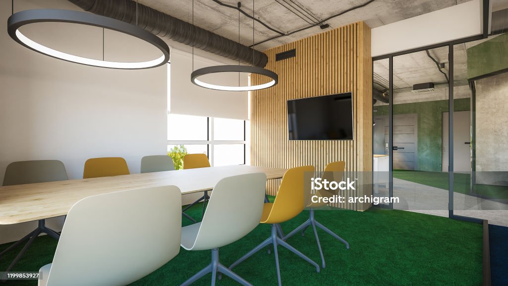 Office Visualization Render Computer Generated Image Of It Office Architectural Visualization 3d ...