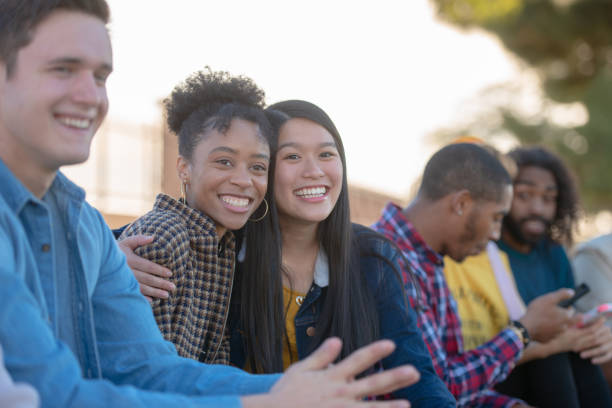 istock University friends taking a selfie 1199855622