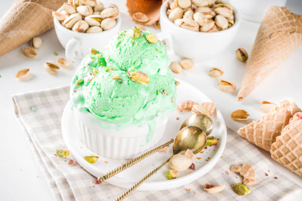 istock Pistachio ice cream 1199858716