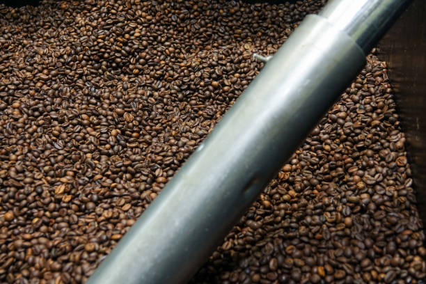 istock Roasted coffee beans and powder 1199860711