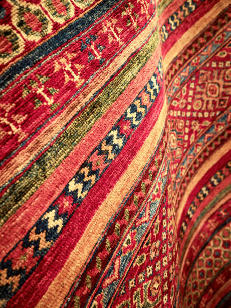 istock Oriental traditional handmade rug close-up 1199862603