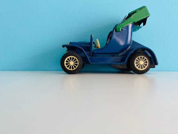 istock Convertible vintage toy car 1199866055
