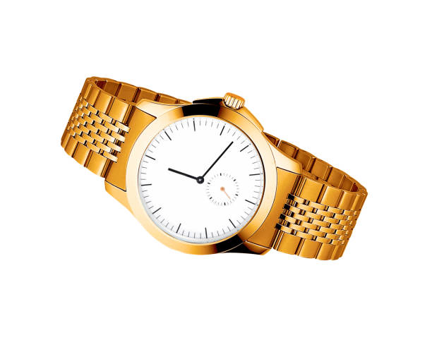 istock Men's luxury gold wrist watch 1199868690
