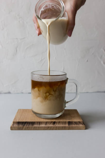 istock Coffee in a transparent mug 1199869947