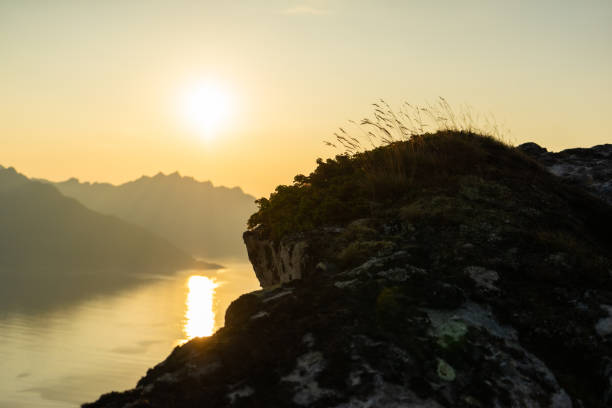 istock Outcrop at fjord 1199871996