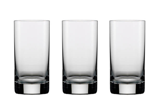istock A glasses of vodka on a white 1199875693