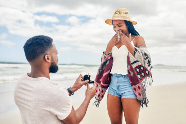 istock He finally popped the question to her 1199875857