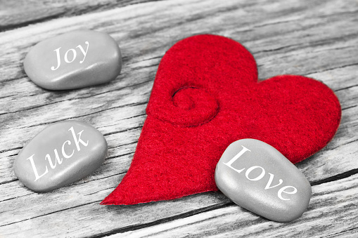 Red Heart and Love, Luck and Joy