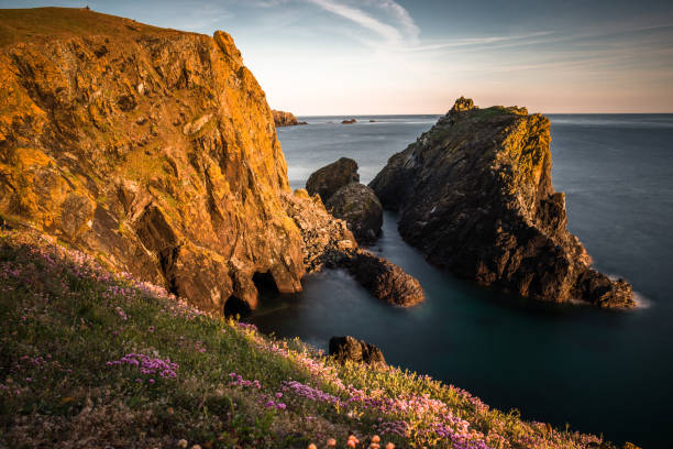 istock Dramatic scenery at Kynance Cove 1199878348