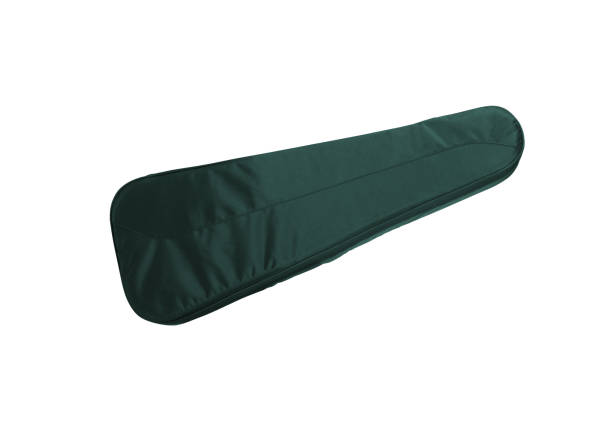 istock Acoustic guitar gig bag isolated on a white 1199878488