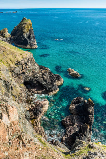 istock Dramatic scenery at Kynance Cove 1199879716