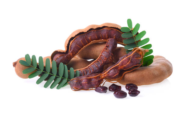 istock Tamarind isolated on white background 1199879745