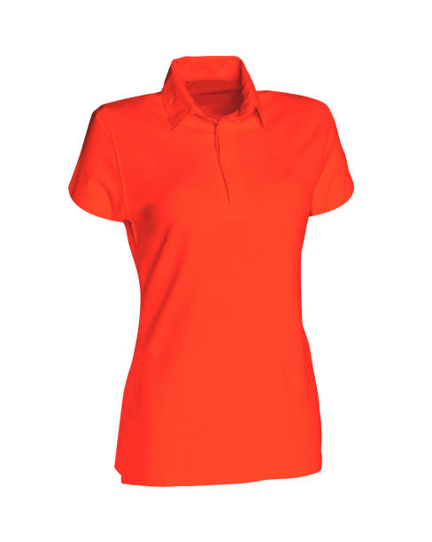 istock Red polo t-shirt isolated on white 1199880810