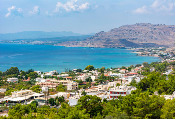 istock Rhodes island summer landscape, Greece 1199884647