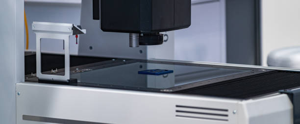 istock Precision Multisensor Measurement Machine in Manufactoring Factory 1199886875