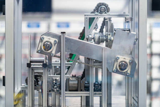 istock Automated manufacturing machine detail 1199888881