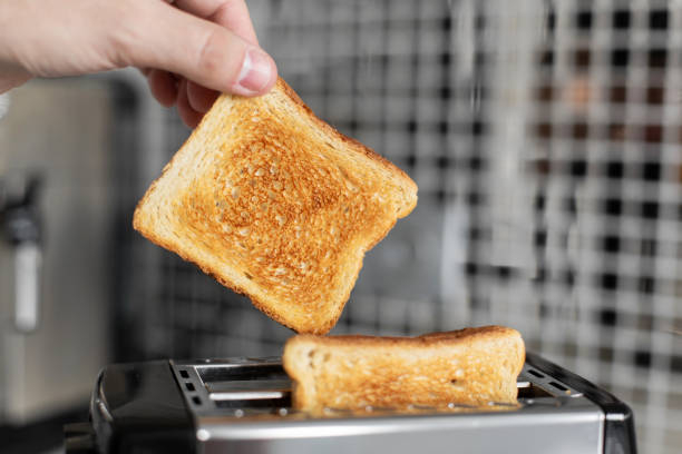 istock Breakfast toast. Toast bread close up a 1199891009