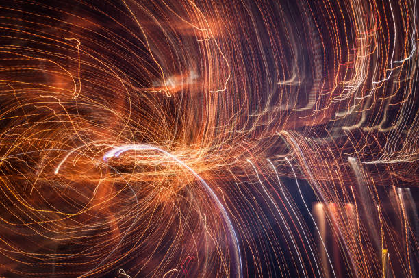 istock City lights from a window with intentional camera movement creating a pattern lightpainting 1199899193
