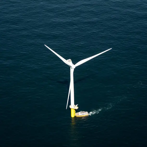 The windfarm is owned by Eneco and Mitsubishi corporation