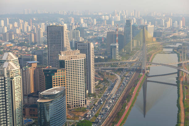istock Aerial View - Sao Paulo, Brazil 1199906061