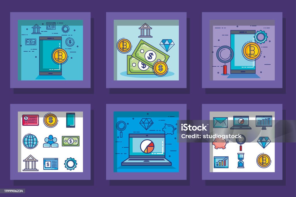 Money Vector Frame Money Frames Set Vector Design Stock Illustration - Download Image Now ...