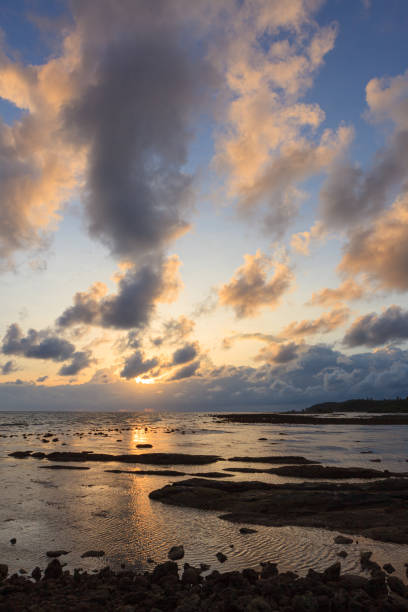 istock Rocky beach landscape at tip of Borneo 1199908110