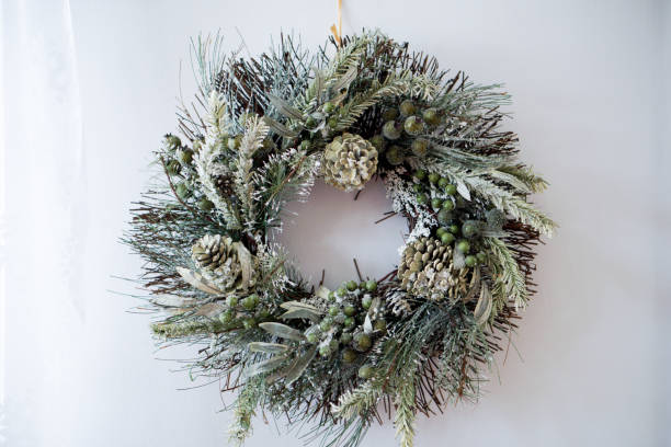 istock Close-Up Of Christmas Wreath 1199908416