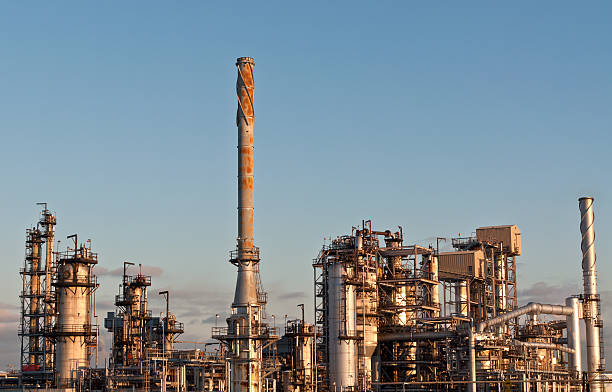 istock Petrochemical Refinery in the Evening 119991269